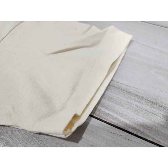 Mens Vtg 90s Florida Lottery Discovery Cream T Shirt Single Stitch size Large - Picture 3 of 5